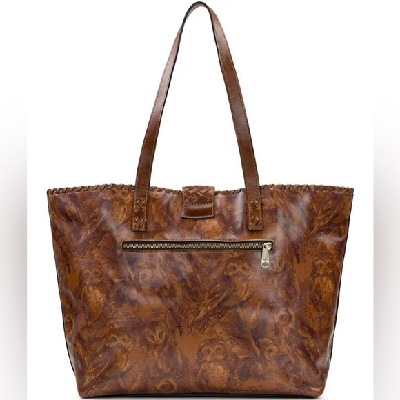 Patricia Nash Wyatt Tote Bag with Feathers - Picture 3 of 12